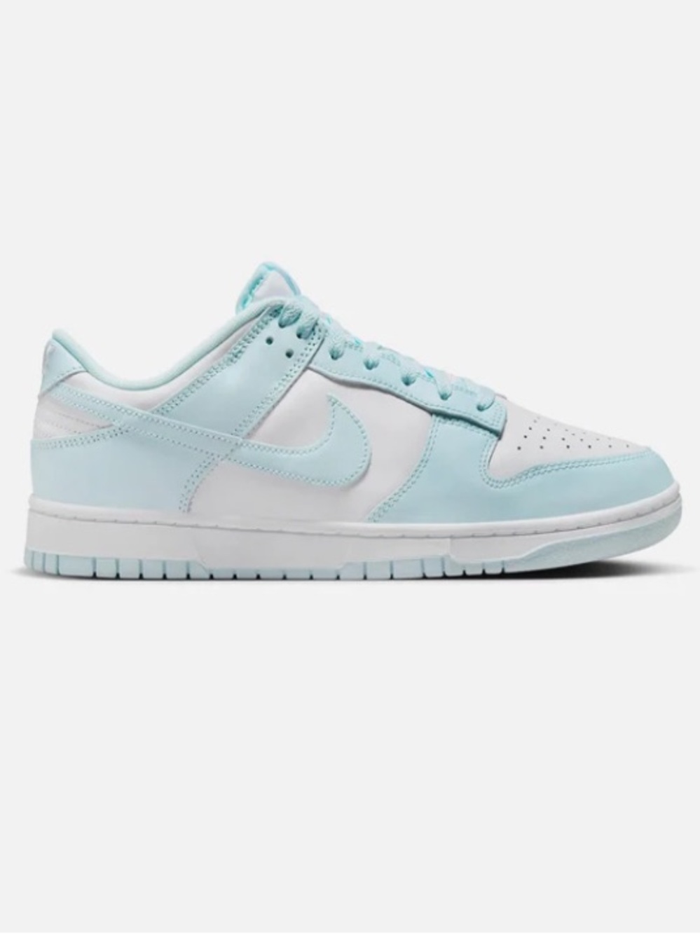 NIKE Dunk Low Retro Glacier Blue Baby Blue White Sneakers Men’s Size 10